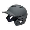 CHAMPRO HX Legend Plus Performance Baseball Batting Helmet with Removeable Jaw Guard in Two-Tone Color Matte Finish, Graphite, Black, Junior (HXM2GRJ) Medium view 1