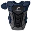 Champro Optimus Pro Plus Ergonomic Baseball Catchers Chest Protector for Commotio Cordis with Removeable Shoulder Cap, 16.5", Navy Blue view 1