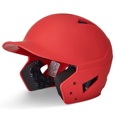 CHAMPRO HX Gamer Performance Baseball Batting Helmet in Solid Color Matte Finish Medium