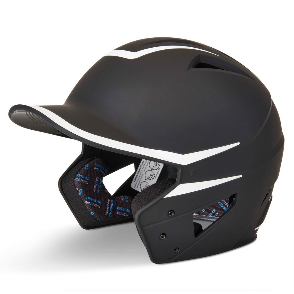 CHAMPRO HX Legend Plus Performance Baseball Batting Helmet with Removeable Jaw Guard in Two-Tone Color Matte Finish