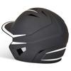 CHAMPRO HX Legend Plus Performance Baseball Batting Helmet with Removeable Jaw Guard in Two-Tone Color Matte Finish view 2