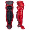 CHAMPRO Optimus Pro Triple Knee Protective Leg Guards for Baseball/Softball Catchers,16.5" view 1