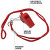 ASA TECHMED 3 Pack Lifeguard Fanny Pack With Whistle Lanyard - Baywatch Style First Aid Hip Pack w/Adjustable Strap, Cross Logo + Zipper Pouch, Emergency Equipment Set view 2
