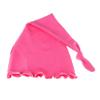 My Lello Baby Ruffled Knotted Tail Cotton Beanie Hat - (6-18 Months) - Hot Pink view 1