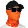 GOT Sports UPF 50+ Fishing Neck Gaiter - UV Face Mask Sun Protection for Men & Women - Camo SPF Face Cover Gator - Fishing, Hunting, Hiking (Blaze Orange) view 1