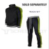 SCREENSHOT Men's Athletic Fitness Slim Fit Workout Track Pants BASIC P11854-Black/Neon-Medium view 4