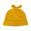 My Lello Baby Vintage Rabbit Ears Cotton Beanie Hat - (6-12 Month) - Golden Yellow view 1