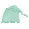 My Lello Baby Ruffled Knotted Tail Cotton Beanie Hat - (Newborn) - Ocean Blue view 1