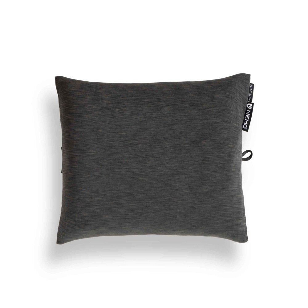 Nemo Equipment Fillo Elite Ultralight Backpacking & Camping Pillow - One Size - Midnight Gray