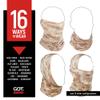 UPF 50+ Fishing Neck Gaiter - UV Face Mask Sun Protection (Digi Sand Camo) view 3