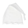 My Lello Baby Ruffle Knotted Tail Cotton Beanie Hat - (0-6 Months) - White view 1