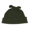 My Lello Baby Vintage Rabbit Ears Cotton Beanie Hat - (6-12 Month) - Olive Green view 1