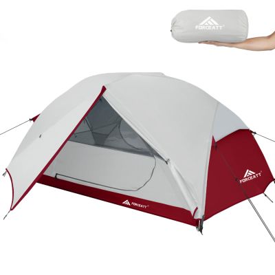 Forceatt Tent 3 Person Camping Tent, Waterproof and Windproof 3-4 Seasons Ultralight Backpack Tent, can be Installed Immediately, Suitable for Hiking, Camping, Outdoor