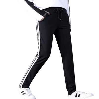 ZGZZ7 Women's Casual Athletic Sweatpants Full Length Straight Running Active Pants (Black, Small)