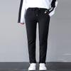 ZGZZ7 Women's Casual Athletic Sweatpants Full Length Straight Running Active Pants (Black, Small) view 2