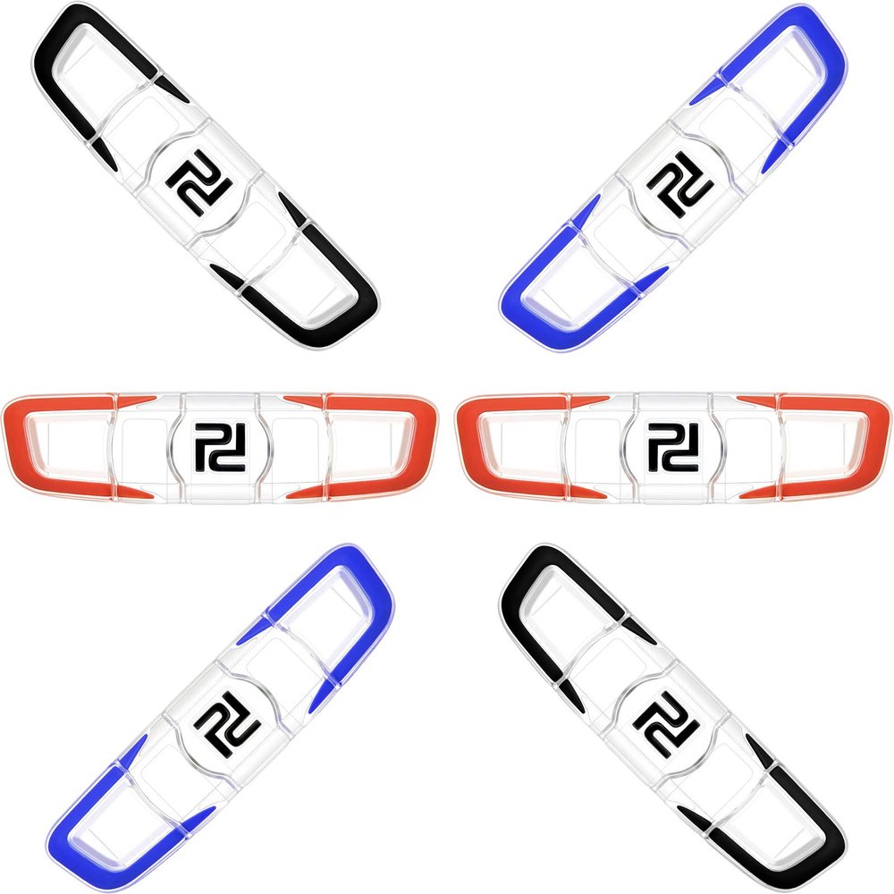 Gejoy 6 Pieces Tennis Vibration Dampener Tennis Racket Soft Silicon Racket Dampener Long Tennis Dampener Racquetball Accessories for Tennis Player Sports Favor