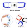 Gejoy 6 Pieces Tennis Vibration Dampener Tennis Racket Soft Silicon Racket Dampener Long Tennis Dampener Racquetball Accessories for Tennis Player Sports Favor view 2