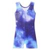 BAOHULU Gymnastics Leotards for Girls Kids Sparkle Tank Biketards with Shorts Dance Outfit B234_NavyCat_150 view 2