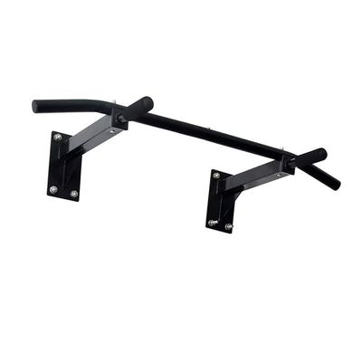 Pull-up Bars AGYH Wall Mounted Horizontal Bar, Hanging Chin Up Station Home Gym Exercise Workout Equipment, Support to 250kg (Color : Black)