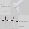 Pull-Up Bars AGYH Wall Mounted Horizontal Bar, Hanging Chin Up Station Home Gym Exercise Workout Equipment, Support to 250kg (Color : White) view 3
