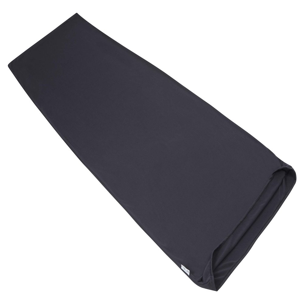Rab Neutrino Sleeping Bag Liner Lightweight Thermal Sheet for Travel and Camping - Ebony - 32" x 73" - Thermic Microfleece