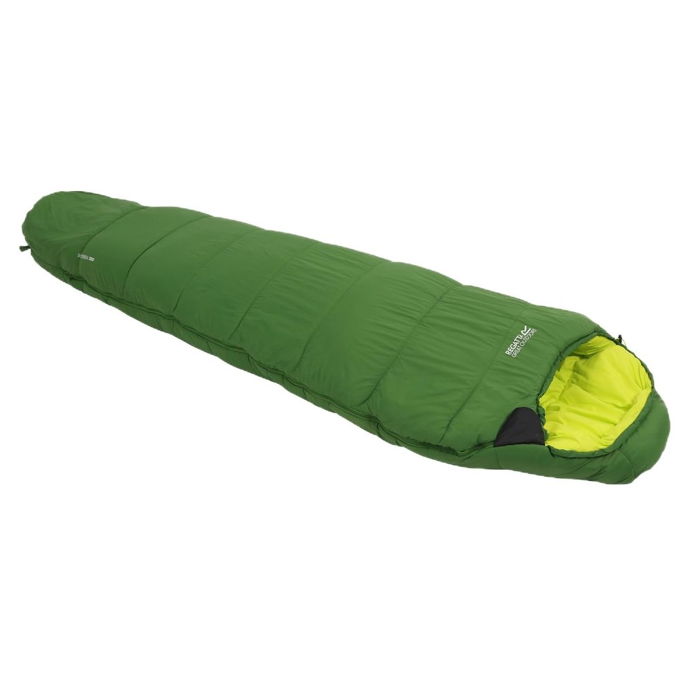 Regatta montegra 300 Mummy Sleeping Bag Alpine Green with Heat Insulation