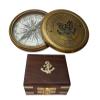 United States Army Personalized Engraved Compass, Mens Gift, Groomsmen Gift, Wedding Gift, Hiking Gift, Corporate Gift. (Antique Finish Only Compass) view 1