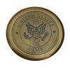 United States Army Personalized Engraved Compass, Mens Gift, Groomsmen Gift, Wedding Gift, Hiking Gift, Corporate Gift. (Antique Finish Only Compass) view 3