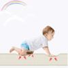 ALGFree Bedroom Bedside Baby Anti-Fall Foam Puzzle Play Mat Living Room Climbing Mat Crawling Mat Thicken Splice Interlocking Floors Tiles, Free Combination (Color : A, Size : 50x50x2.5cm-4 PCS) view 2