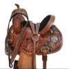 15 16 Cowgirl Western Horse Leather Pleasure Saddle Bling Show Barrel Racing TACK (16 in) view 1