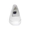 24 Hour Comfort Janine (1057) Women's Wide Width Leather Slip On Shoes White 6 view 2
