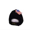 Trade Winds Embroidered Black EMS Emergency Medical Service Baseball Style Cap Hat view 3