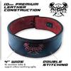 Arsa Fitness Weight Lifting Lever Belt | Lever Adjustable - Red Skull (Large) view 2