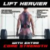 Arsa Fitness Weight Lifting Lever Belt | Lever Adjustable - Red Skull (Large) view 4