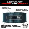 Arsa Fitness Weight Lifting Lever Belt | Lever Adjustable - Nighthawk (Large) view 4
