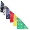 Balec Pack of 2 Paisley Cotton Dog Bandana Triangle Shape - One Size Fits Most view 2