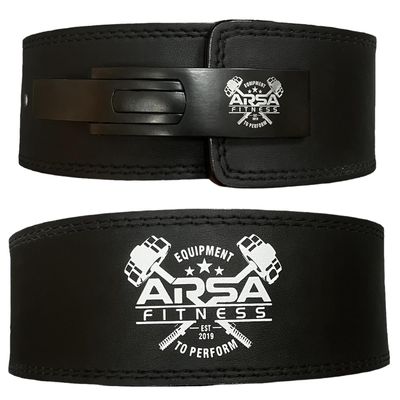 Arsa Fitness Weight Lifting Lever Belt | Lever Adjustable - Strongman (Small)