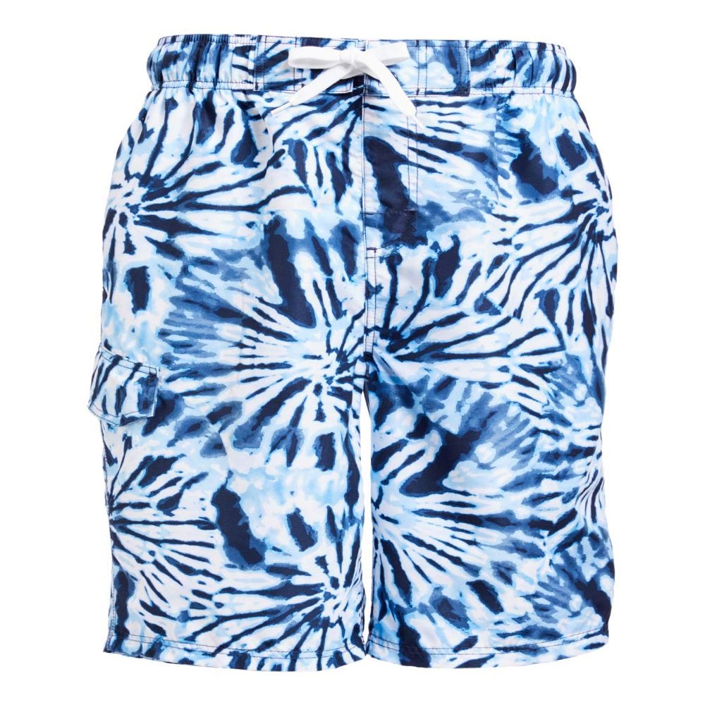 Kanu Surf Men's Flex Swim Trunks (Regular & Extended Sizes), Twister Navy, X-Large