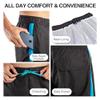Kanu Surf Men's Mirage Swim Trunks (Regular & Extended Sizes), Tivoli Black, Medium view 3