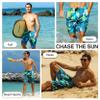 Kanu Surf Men's Mirage Swim Trunks (Regular & Extended Sizes), Montego Navy, 2X view 4