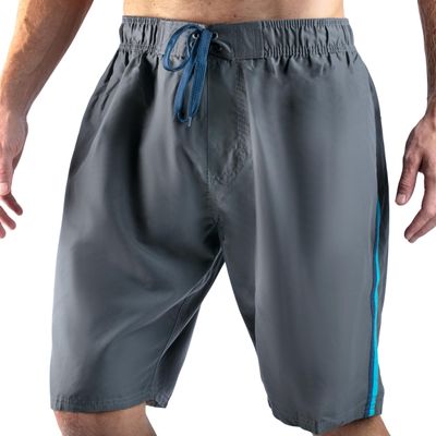 Kanu Surf Men's Mirage Swim Trunks (Regular & Extended Sizes), Tivoli Charcoal, Large