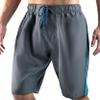 Kanu Surf Men's Mirage Swim Trunks (Regular & Extended Sizes), Tivoli Charcoal, Large view 1