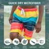 Kanu Surf Men's Flex Swim Trunks (Regular & Extended Sizes), Apollo Multi, Medium view 3