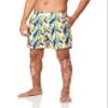 Kanu Surf Men's Riviera Swim Trunks (Regular & Extended Sizes), Seagrass Navy/Orange, X-Large view 2