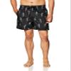 Kanu Surf Men's Riviera Swim Trunks (Regular & Extended Sizes), Parrots Black, XX-Large view 1