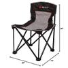 BOG 4 On The Floor Ground Blind Chair with Rugged Construction, Aluminum Frame, Extended Seat Area, Quiet Setup, Breathable Textilene Fabric, and Carry Bag for Hunting, Shooting, Sports, and Outdoors view 3