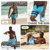 Kanu Surf Men's Flex Swim Trunks (Regular & Extended Sizes), Carter Lt Blue, Large view 2