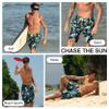 Kanu Surf Mens, Barracuda Swim Trunks (Regular & Extended Sizes), Fiji Black, Small view 2