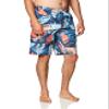 Kanu Surf Men's Mirage Swim Trunks (Regular & Extended Sizes), Montego Denim, 4X view 2