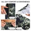 Kanu Surf Men's Mirage Swim Trunks (Regular & Extended Sizes), Camo Flag Army Green, 5X view 3